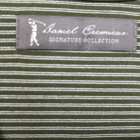 Daniel Cremieux Signature Collection 3 Button Golf Shirt Size Large - Picture 2 of 11